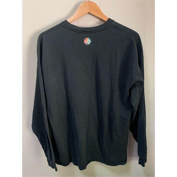 Nike Air Max 2 Light Atmos NRG Long Sleeve L/S Tee T-Shirt Black Medium - Picture 3 of 8